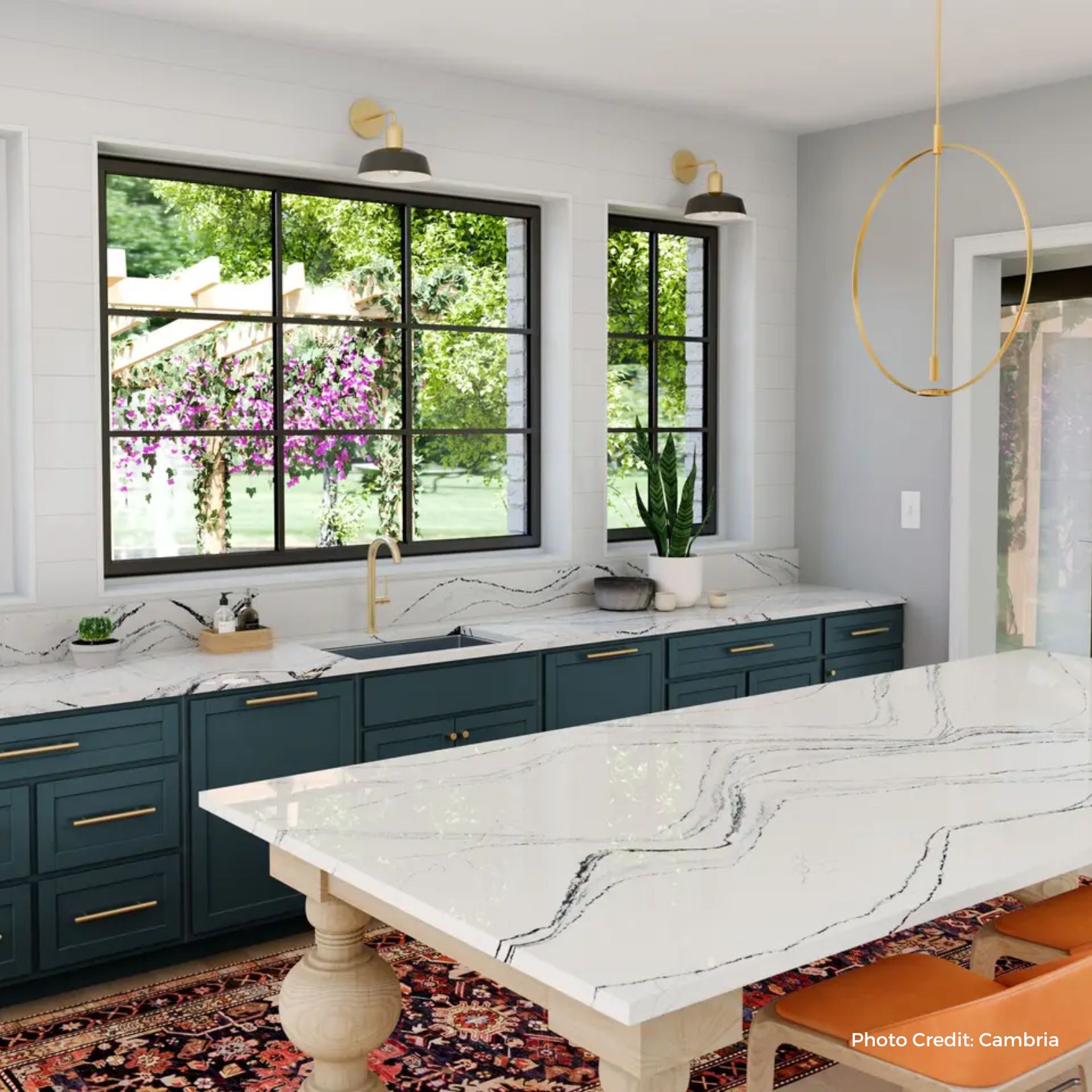 Countertops installed in a Lakeville kitchen