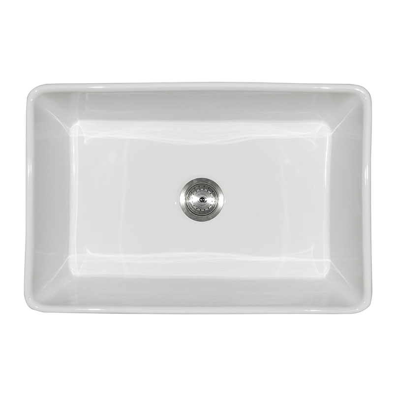 Fireclay Farmhouse White Single BOWL-3020 sink