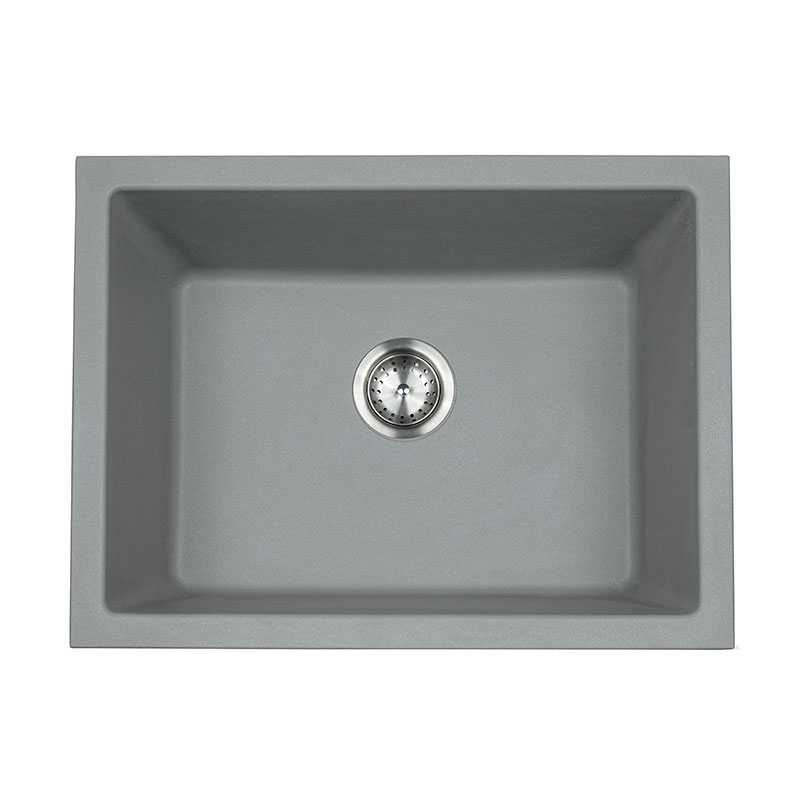 Gray Quartz Single Bowl 2418 sink