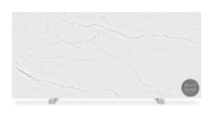 Bahia White quartz countertop color