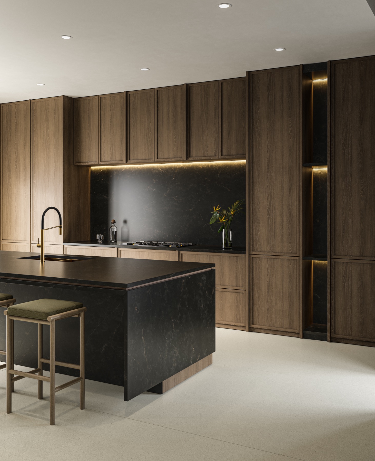 Phantome installed in a kitchen